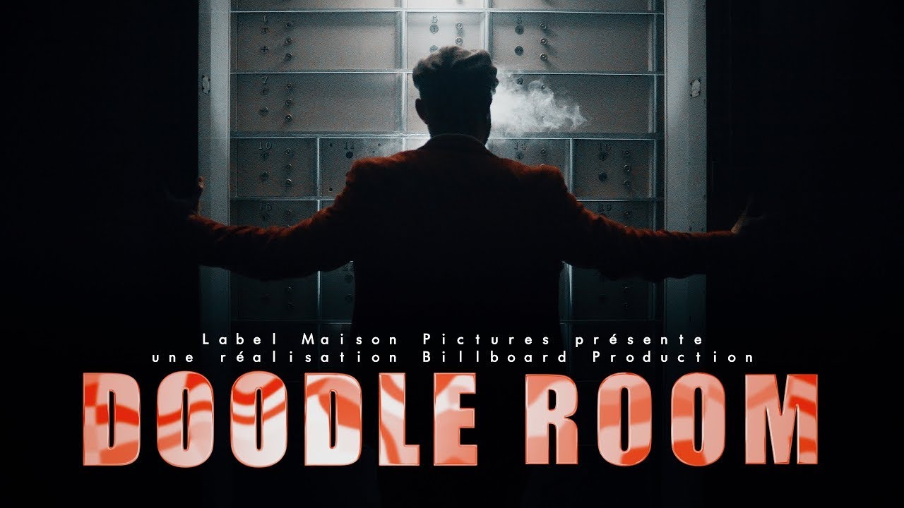 Titre du film Doodle Room devant la salle des coffres