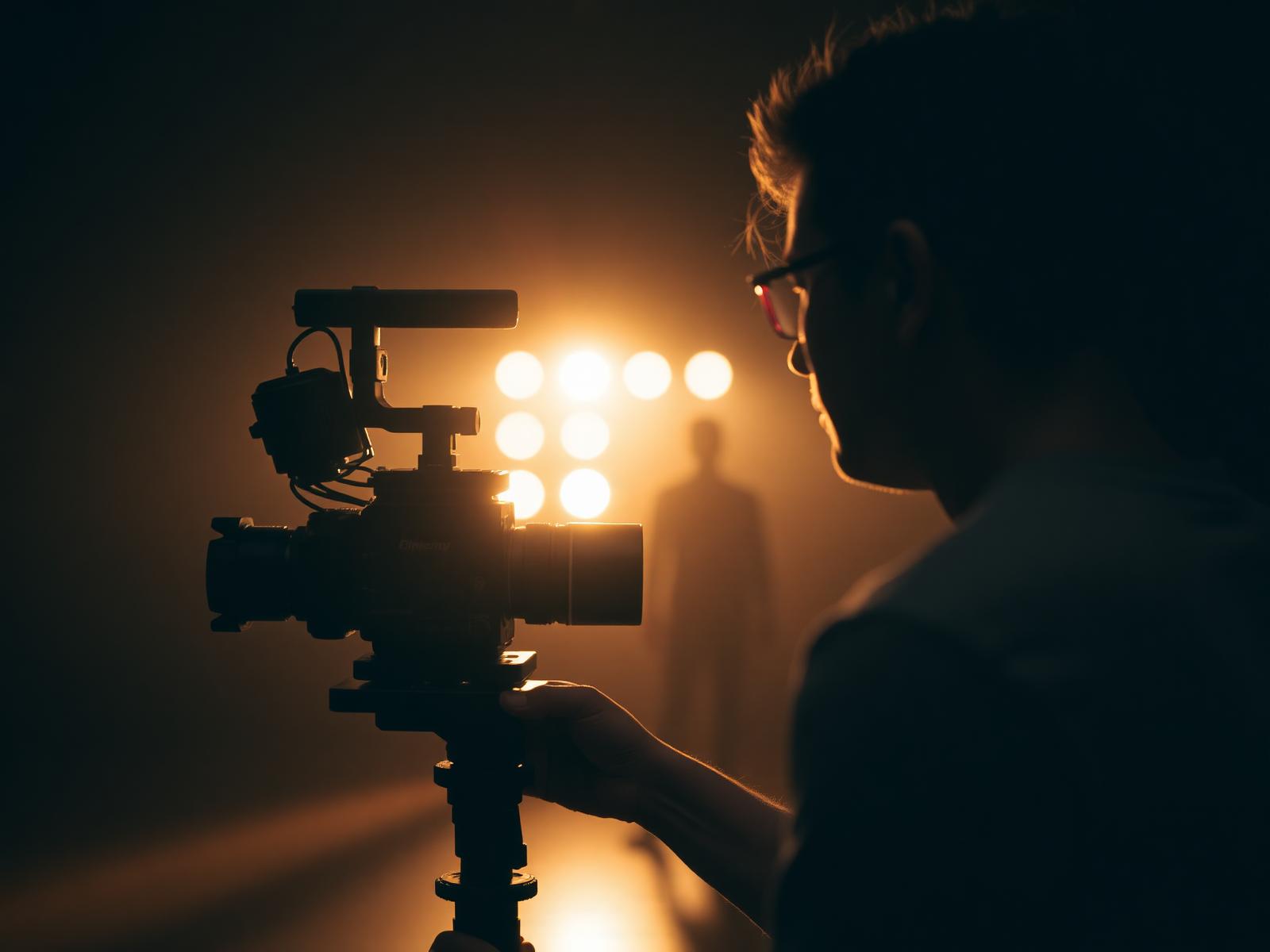 Tournage d'un film d'entreprise par le collectif beel